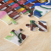 Garden Snowman Legpuzzel (Zijkant)