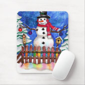 Garden Snowman Muismat (Met muis)
