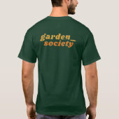 Garden Society- Grunge logo T-shirt (Achterkant)