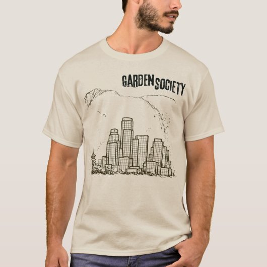 Garden Society- LA T-shirt (Voorkant)
