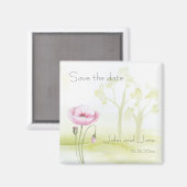 Garden Sparen de datum Magnet (Voorkant / Achterkant)