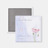 Garden Sparen de datum Magnet (Voorkant / Achterkant)