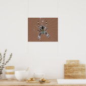 Garden Spider Poster (Keuken)