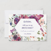 Garden Splash ben mijn Bridesmaid Kaart (Voorkant)