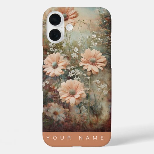 Garden Splendor Peach Case-Mate iPhone Case (Achterkant)