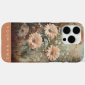 Garden Splendor Peach Case-Mate iPhone Case (Achterkant (horizontaal))