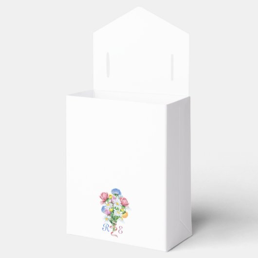 Garden Spring Wedding Bedankdoosjes (Geopend)