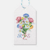 Garden Spring Wedding Cadeaulabel (Voorkant)