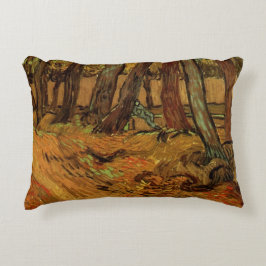 Garden St Paul Hospital Figuur door Vincent van Go Decoratief Kussen