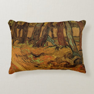 Garden St Paul Hospital Figuur door Vincent van Go Decoratief Kussen