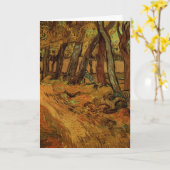 Garden St Paul Hospital Figuur door Vincent van Go Kaart (Gele Bloem)