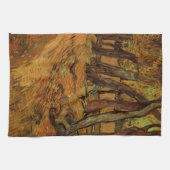 Garden St Paul Hospital Figuur door Vincent van Go Theedoek (Horizontaal)