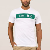 Garden State Parkway Exit 82 Route 37 T-shirt (Voorkant)