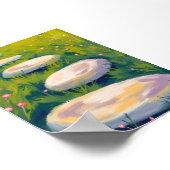 Garden Stepping Stones Watercolor Painting Poster (Hoek)