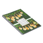 Garden String Lights met Bijen. Lieveheersbeestje, Notitieboek (Rechterzijde)