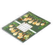 Garden String Lights met Bijen. Lieveheersbeestje, Notitieboek (Linkerzijde)