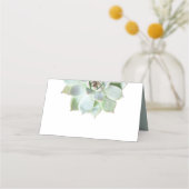 Garden Succulent Cactus Wedding Plaatskaartje (Achterkant)