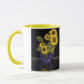  Garden Summer Sunflower Flowers in Vase Mok (Links)