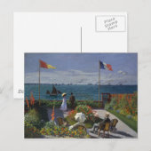 Garden te Sainte-Adresse (1867) Briefkaart (Voorkant / Achterkant)