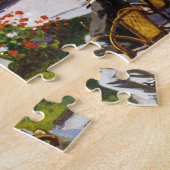 Garden te Sainte-Adresse, 1867 Claude Monet Legpuzzel (Zijkant)