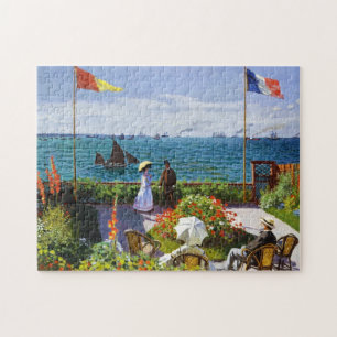 Garden te Sainte-Adresse, 1867 Claude Monet Legpuzzel