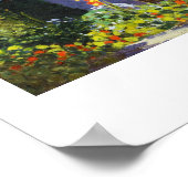 Garden te Sainte-Adresse, 1867 Claude Monet Poster (Hoek)