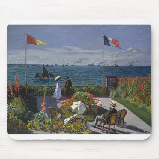 Garden te Sainte-Adresse (1867) Muismat (Voorkant)