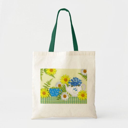 Garden Tea Canvas tas (Voorkant)