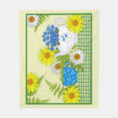 Garden Tea Fleece Blanket (Voorkant)