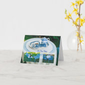 Garden Tea Kaart (Gele Bloem)