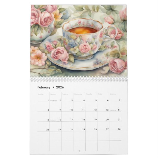 Garden Tea Kalender (Feb 2026)