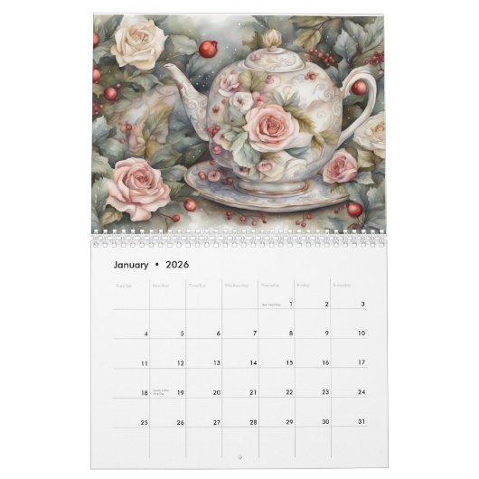 Garden Tea Kalender (Jan 2026)