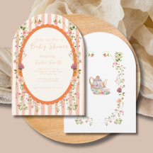 Garden Tea Party grillige krans Baby shower