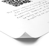 Garden Tea Party Honeymoon Fonds Poster (Hoek)