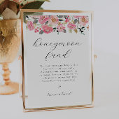 Garden Tea Party Honeymoon Fonds Poster