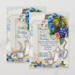 Garden Tea Party uitnodiging