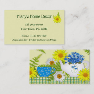 Garden Tea Visitekaartje