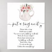 Garden Tea Zet een ring op het Vrijgezellenfeest s Poster (Voorkant)