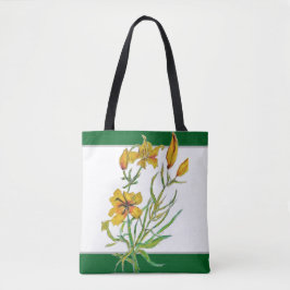 Garden theme  tote bag