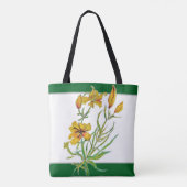 Garden theme  tote bag (Achterkant)