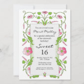 Garden Theme Uitnodiging (Voorkant)