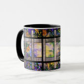 Garden Tiffany Glas in lood Mok (Voorkant links)