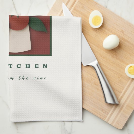 Garden to Kitchen Tomato Schort - Boerderij Fresh  Theedoek (Quarter Fold)