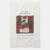 Garden to Kitchen Tomato Schort - Boerderij Fresh  Theedoek (Verticaal)