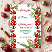 Garden Toadstool Green Foliage Baby 1e verjaardag