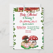 Garden Toadstool Herfst Pumpkin Baby's eerste verj (Voorkant)