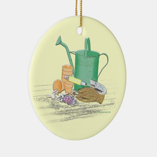 Garden Tools Garden Art Keramisch Ornament (Rechts)