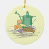 Garden Tools Garden Art Keramisch Ornament (Voorkant)