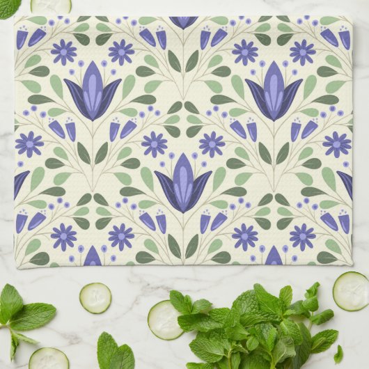 Garden Trellis Kitchen Towel Theedoek (Gevouwen)