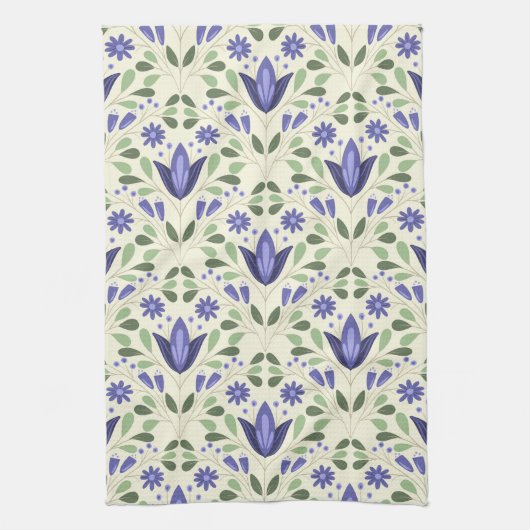 Garden Trellis Kitchen Towel Theedoek (Verticaal)